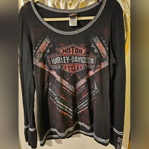 Harley Davidson Shirt Women's Size XL